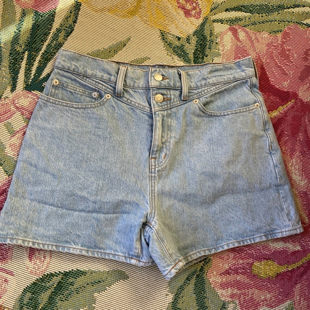 Madewell Mom Jean Shorts